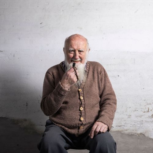 Portræt af Jørn fra vandreudstillingen i Aarhus H 