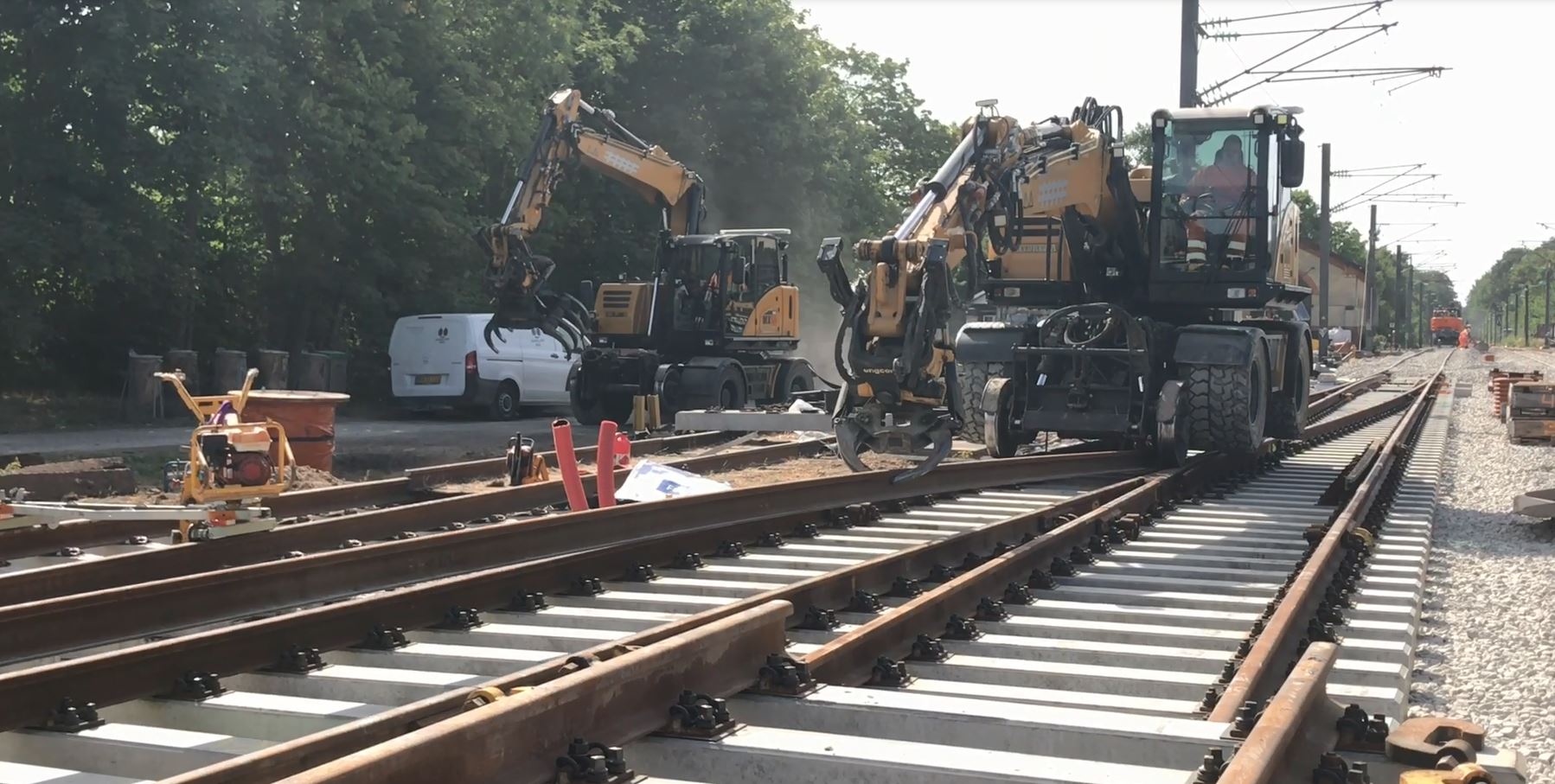 Sporarbejde Ringsted Station