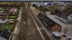 Lem Station fra oven