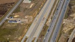 Luftfoto Køge Nord Station marts 2017