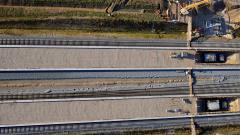 Luftfoto Køge Nord Station november 2016