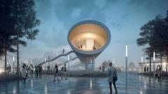 Køge Nord Station visualisering