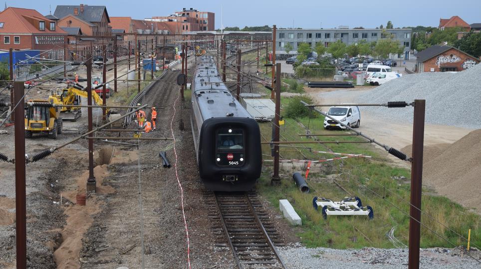 Slagelse Togstation Nyt spor snart klar på Slagelse Station | Banedanmark
