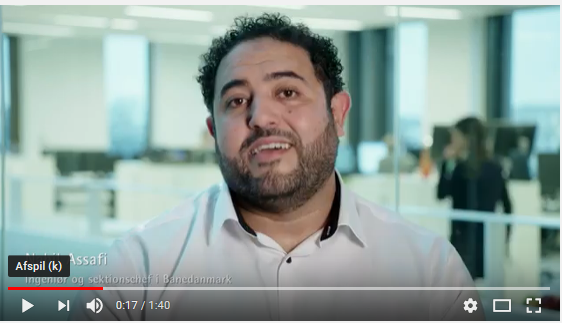 Skærm dump fra ingeniør medarbejdervideo